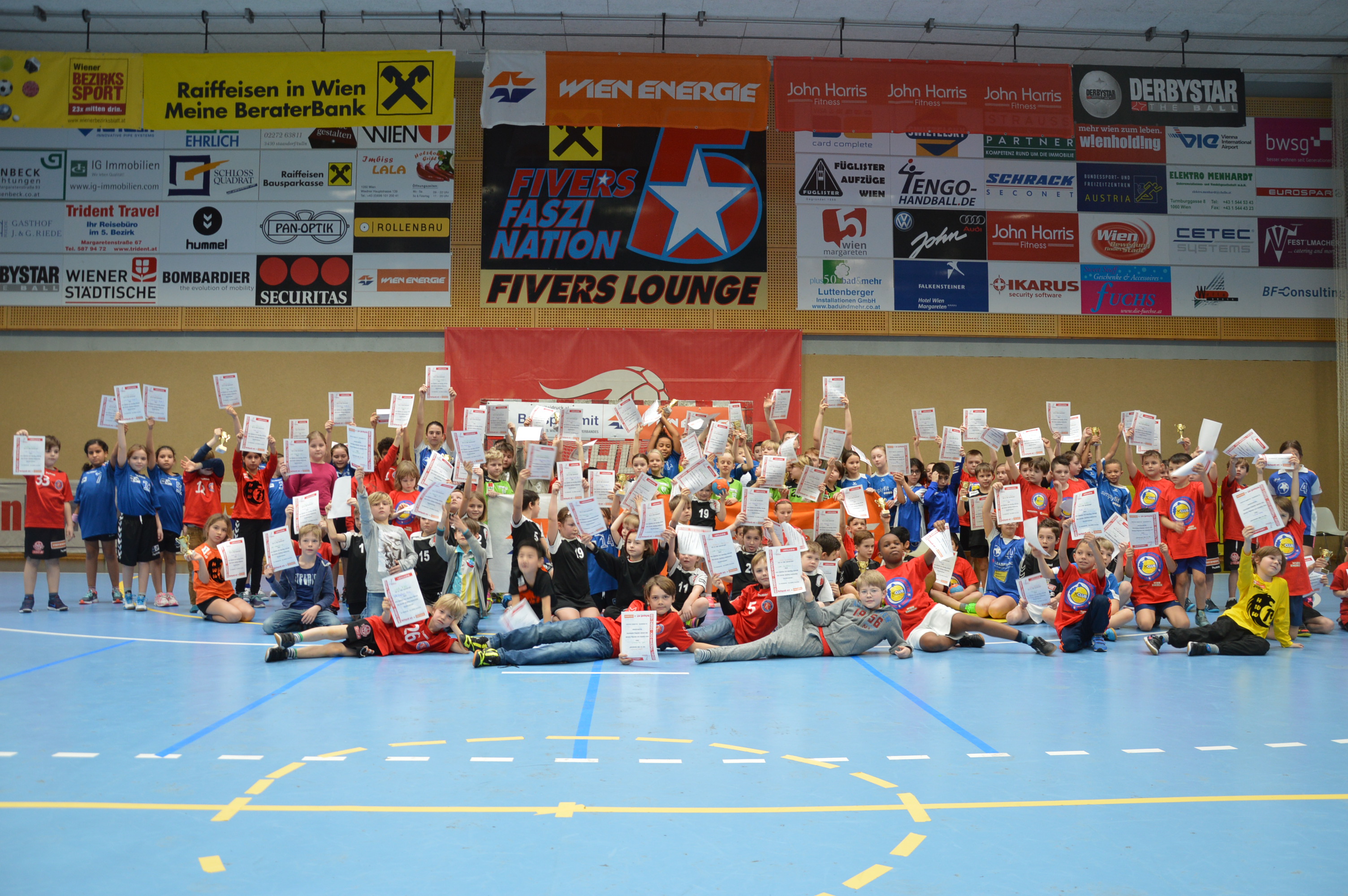 U9-Mini-Handballturnier, Sporthalle Hollgasse, 14.2.2016_Siegerehrung