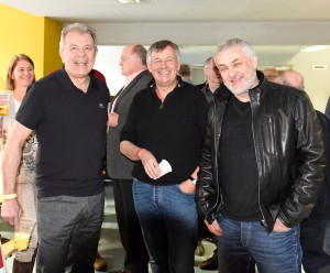 FIVERS-Legendentreffen_EHF-Generalsekretär Michael Wiederer (Mitte) sowie Helmut Höritsch (re.) und Thomas Gangel